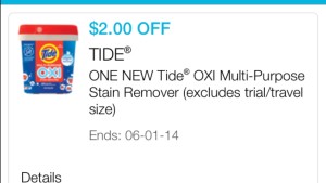 Tide Multi - Purpose Oxi Stain Remover 