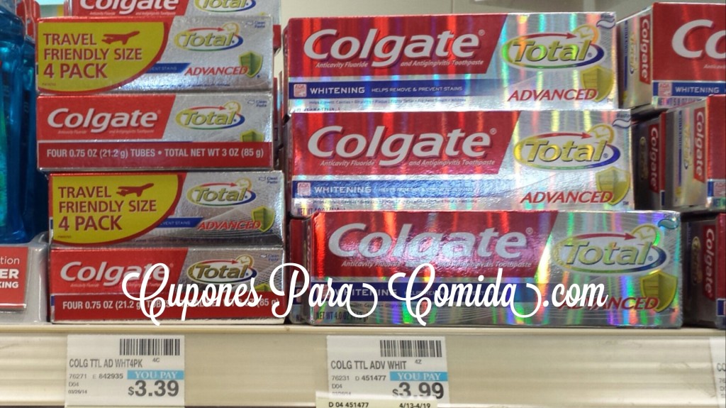  Colgate Total toothpaste
