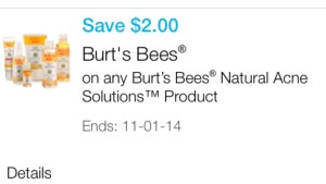 Burt's  bEE acne nutural solutions