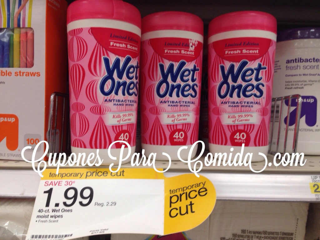 Wet One wipes target