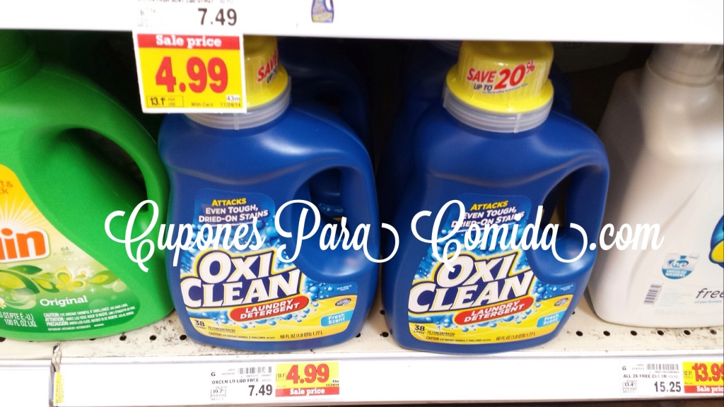  Oxi Clean Laundry Detergent 