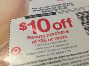 beauty purchase of 35 o more target