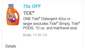 Tide detergent 90114