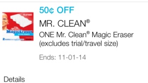  Mr. Clean Magic Eraser 