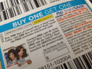 buy one get 1 free clairol