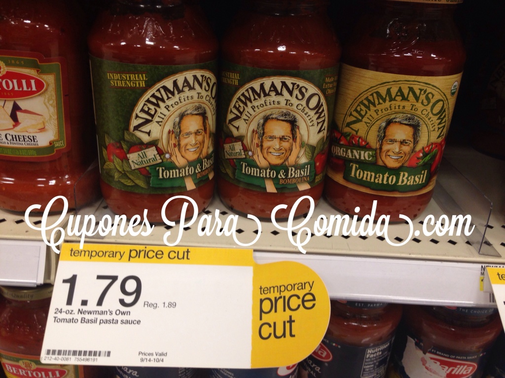 Newman's Own Pasta Sauce