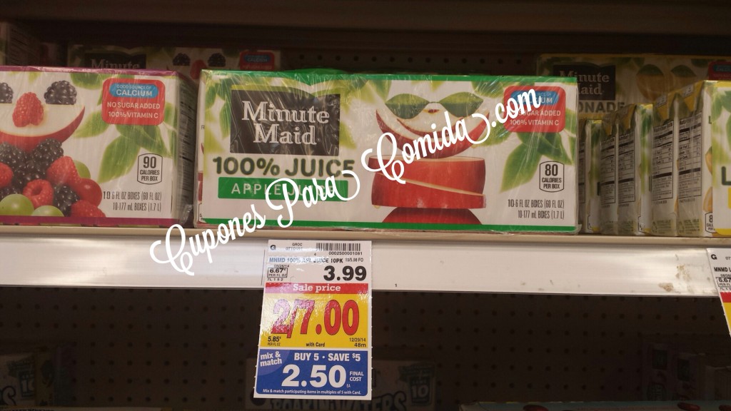 Minute Maid Juice Boxes 