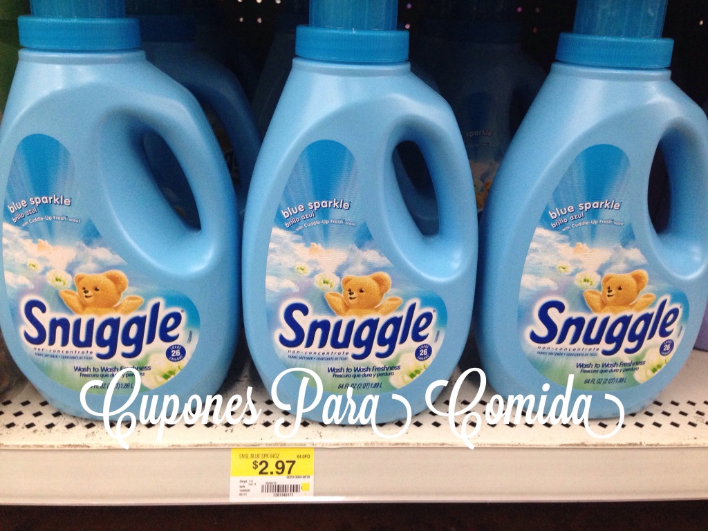 Snuggle Blue Sparkle Liquid Fabric Softener, 64 fl oz $2.97 - Walmart [10/12/14]P