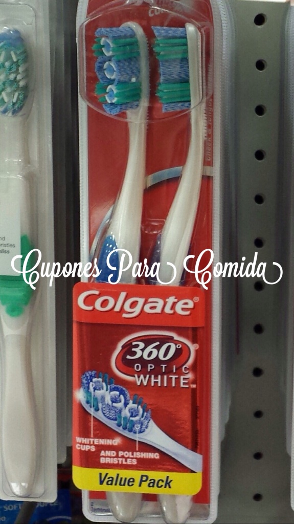 Colgate 360 Optic White Toothbrush 2pk