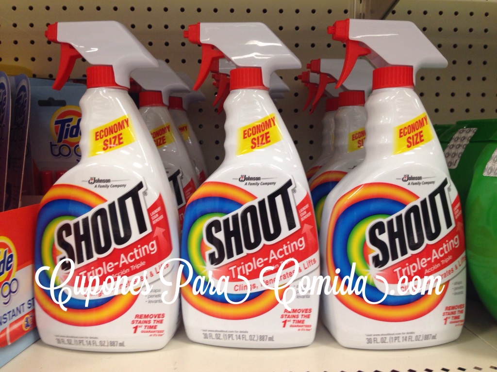 Shout stain remover