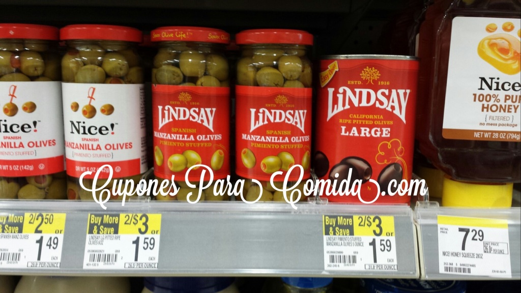 Lindsay Olives 5 oz $1.59 - Walgreens (O) [10/03/14]