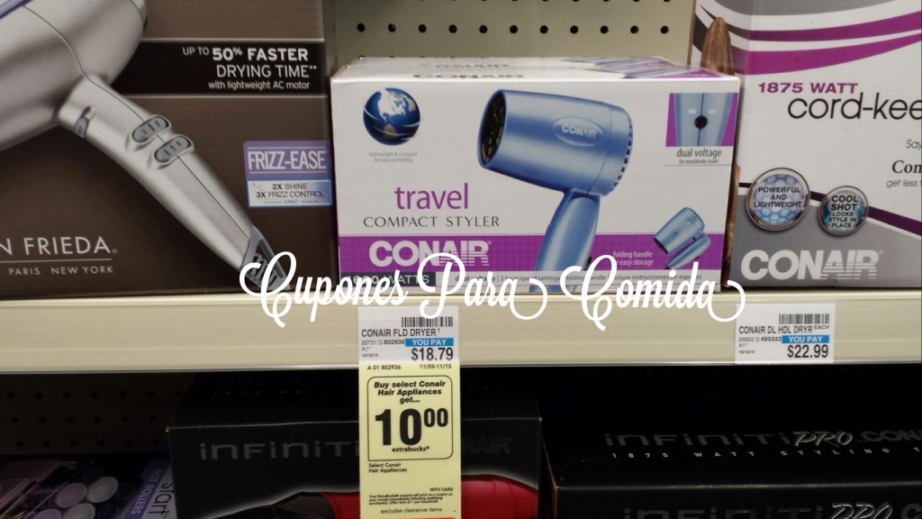 Con Air travel compact styler