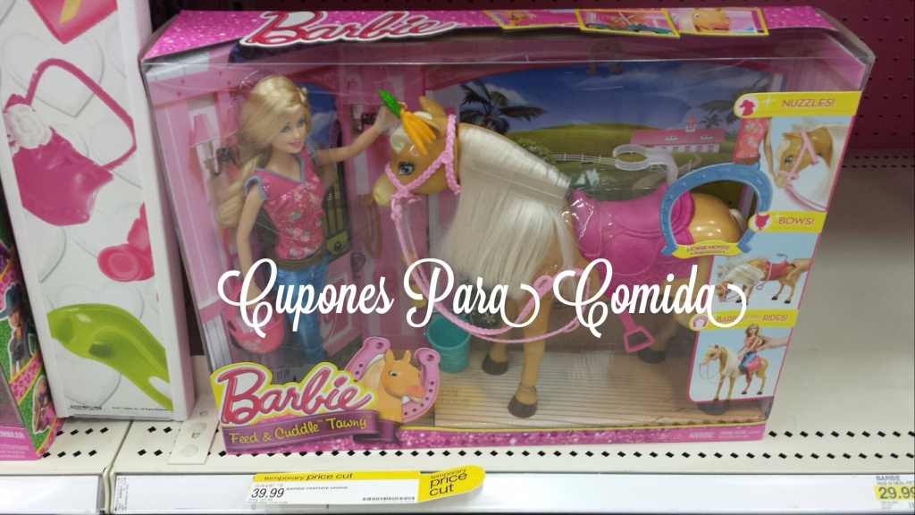  Barbie Doll & Tawny Horse Set 