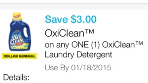 OxiClean coupon