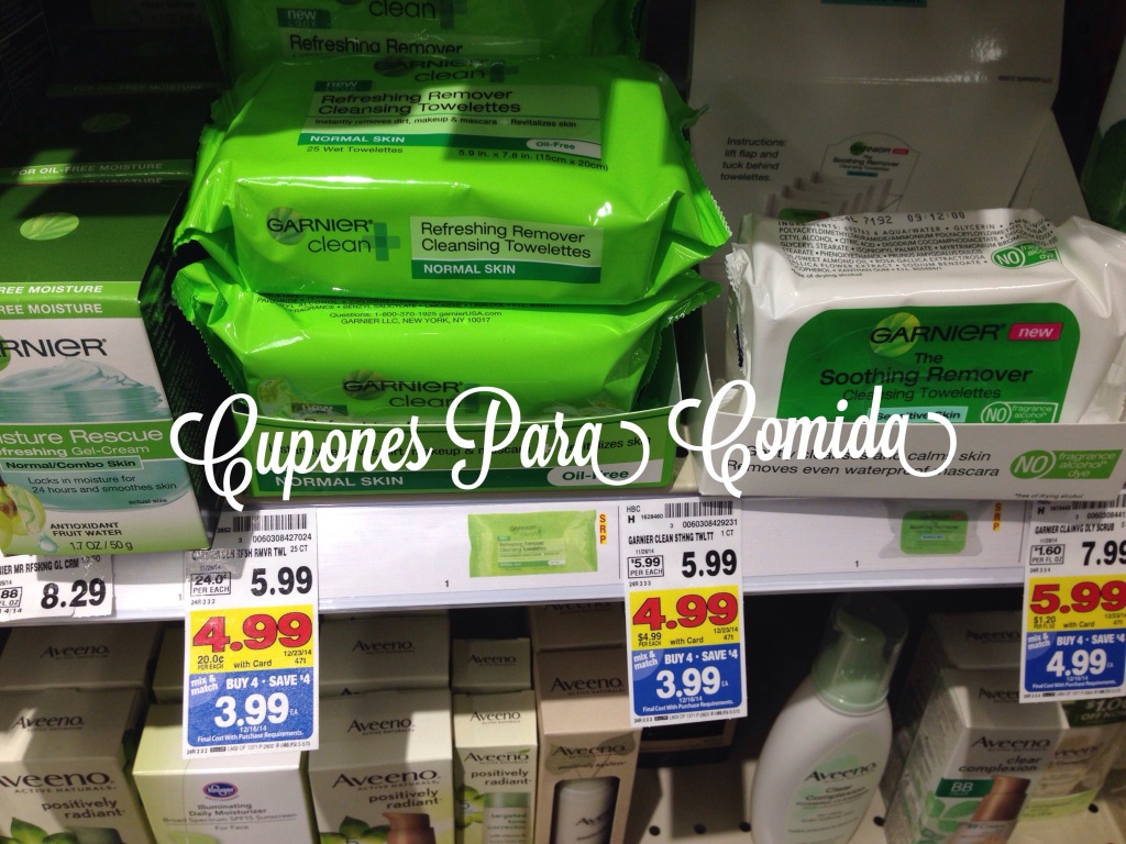 Garnier Clean Refreshing Remover cleansing Towelettes