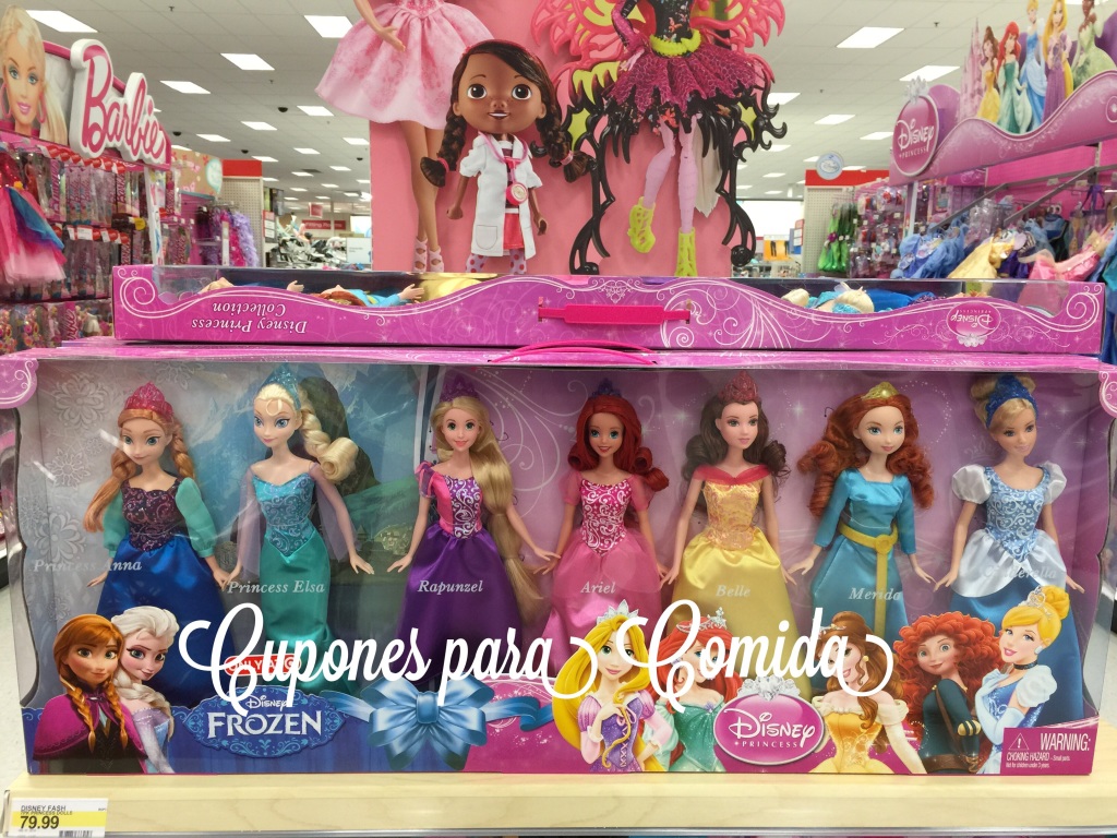 Disney Princess 7-Pack Dolls 