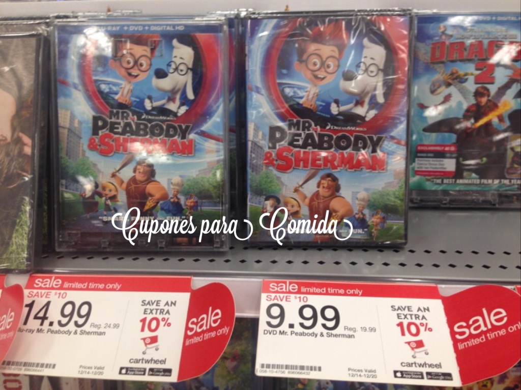 Mr. Peabody & Sherman DVD 