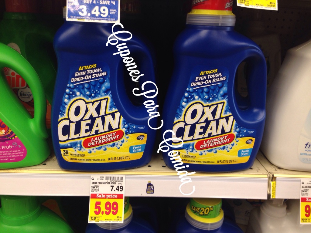 OxiClean Laundry Detergent 121714