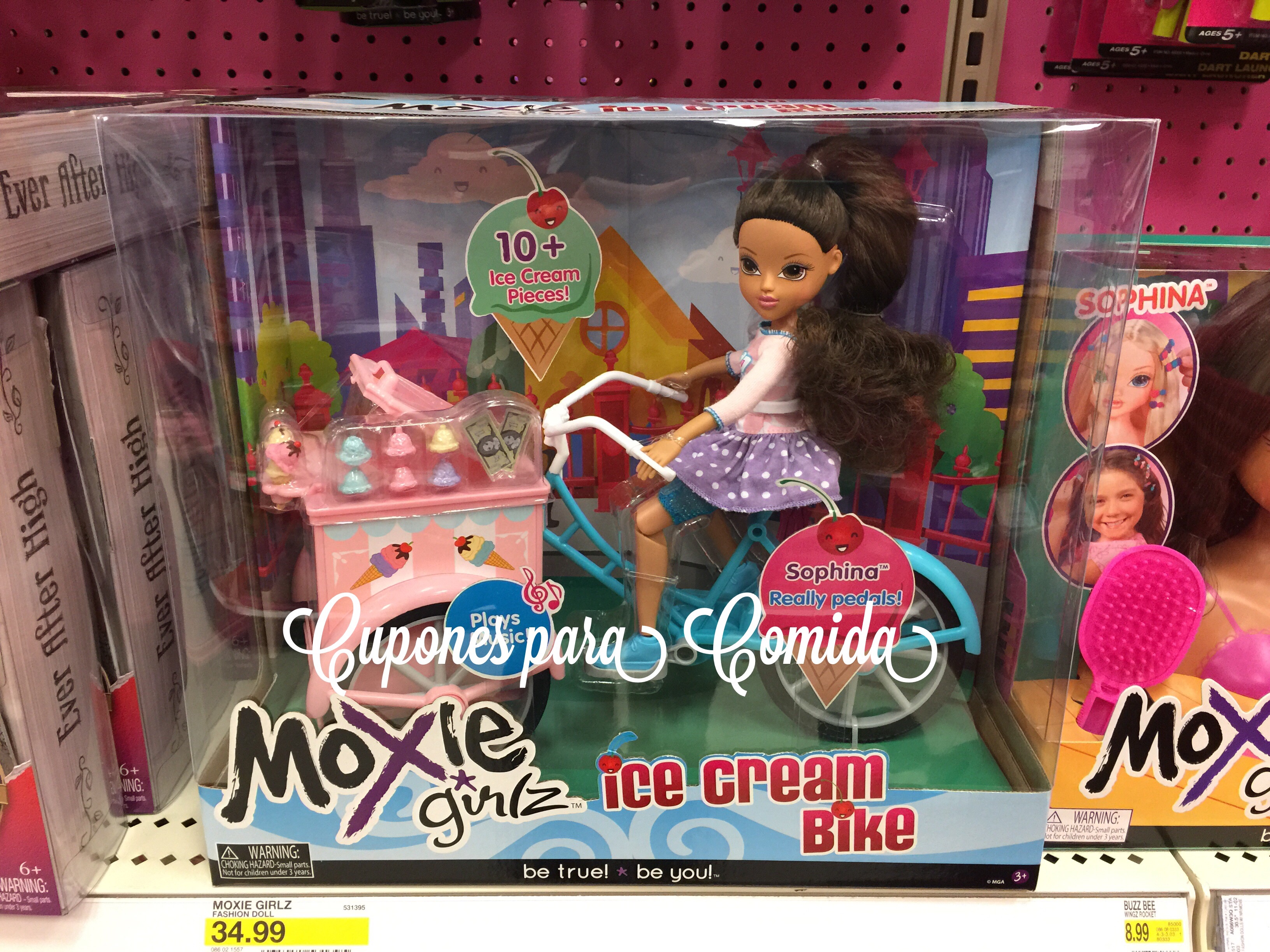  Moxie Girlz Ice Cream Bike