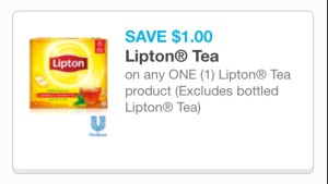 Lipton TEA cupon
