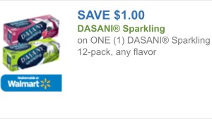 Dasani Sparkling coupon