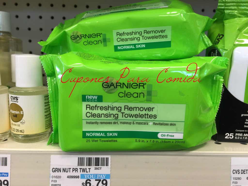 Garnier Refreshing Remover Cleansing Towelettes