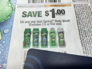 Irish spring body wash ss 1/18/15