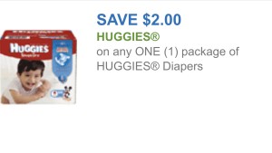 huggies diapers cupon 01/25/15