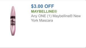Maybelline cupon 1/2/15