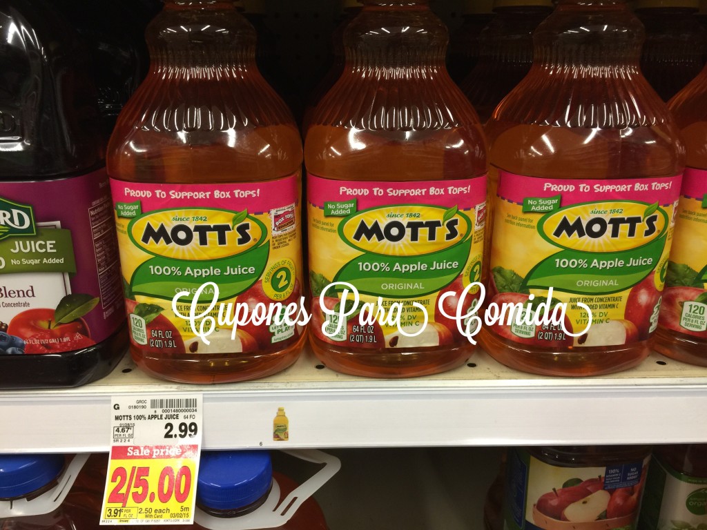 Mott's Juice 2/4/15