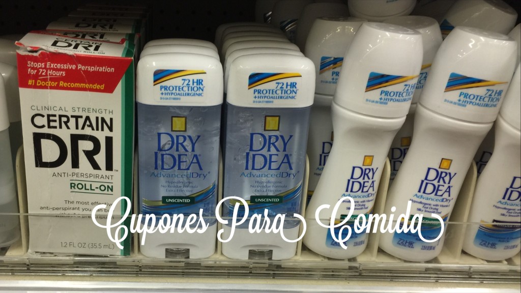 Dry Idea Deodorant 3/6/15