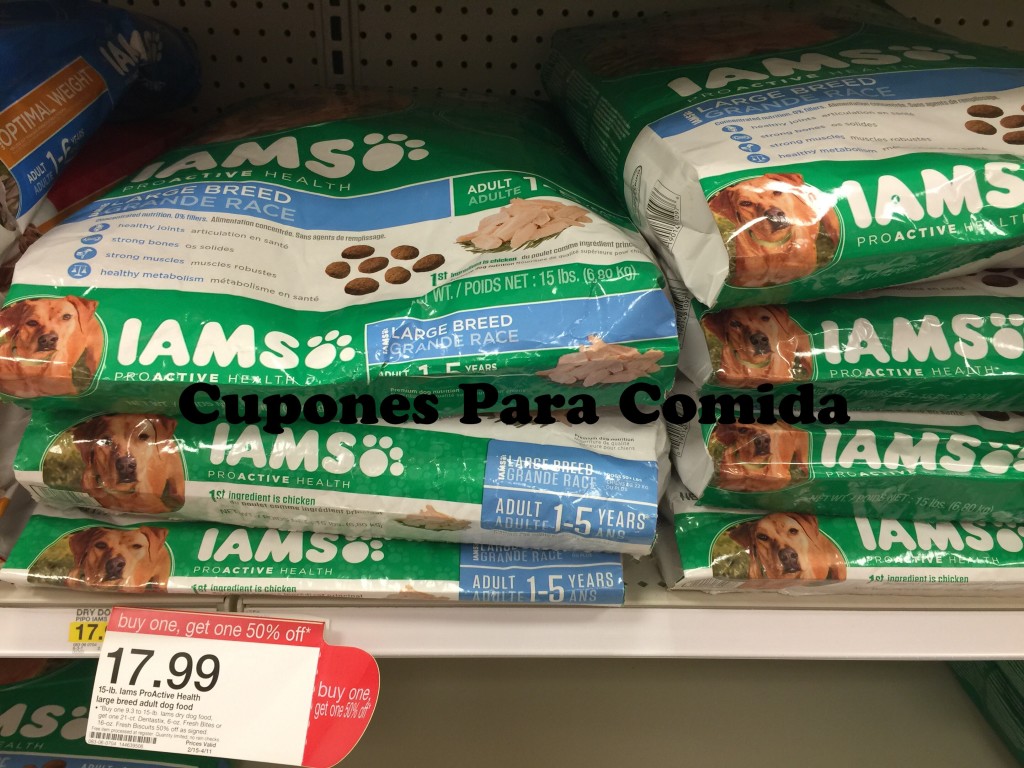 Iams ProActive Health Adult Dog Food 15-lbs 3/8/15