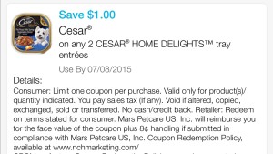 Cesar Home Delights Tray Entre’es 