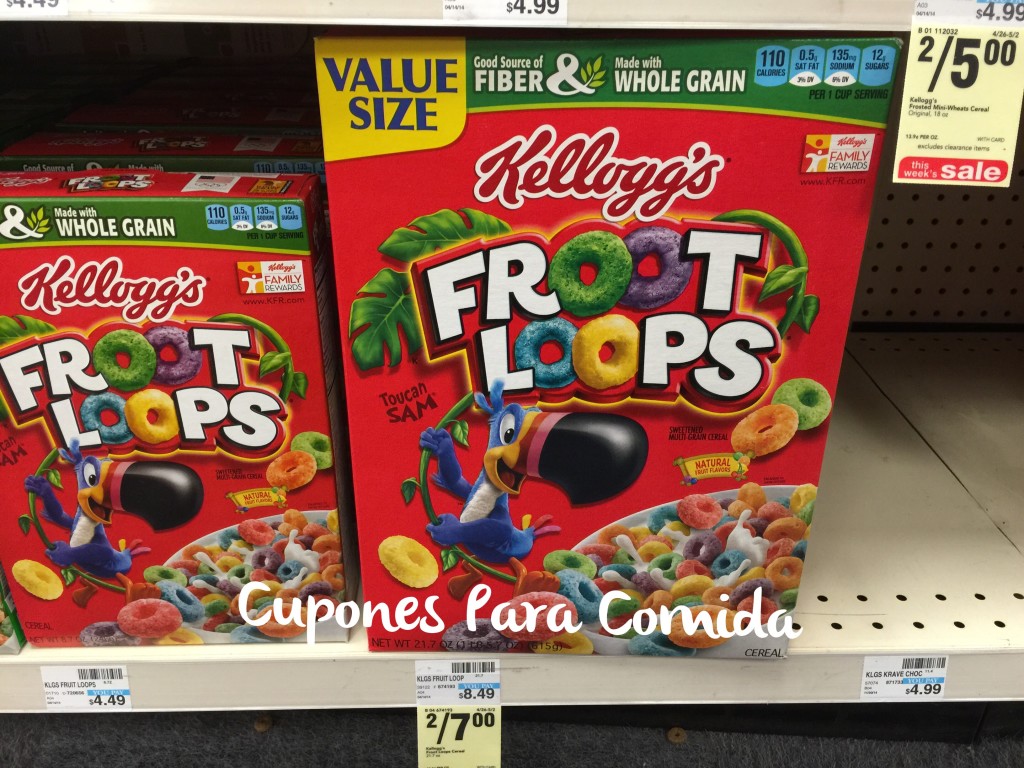 Kellogg’s Froot Loops Cereal