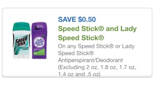 speed stick deodorant 5/3/15