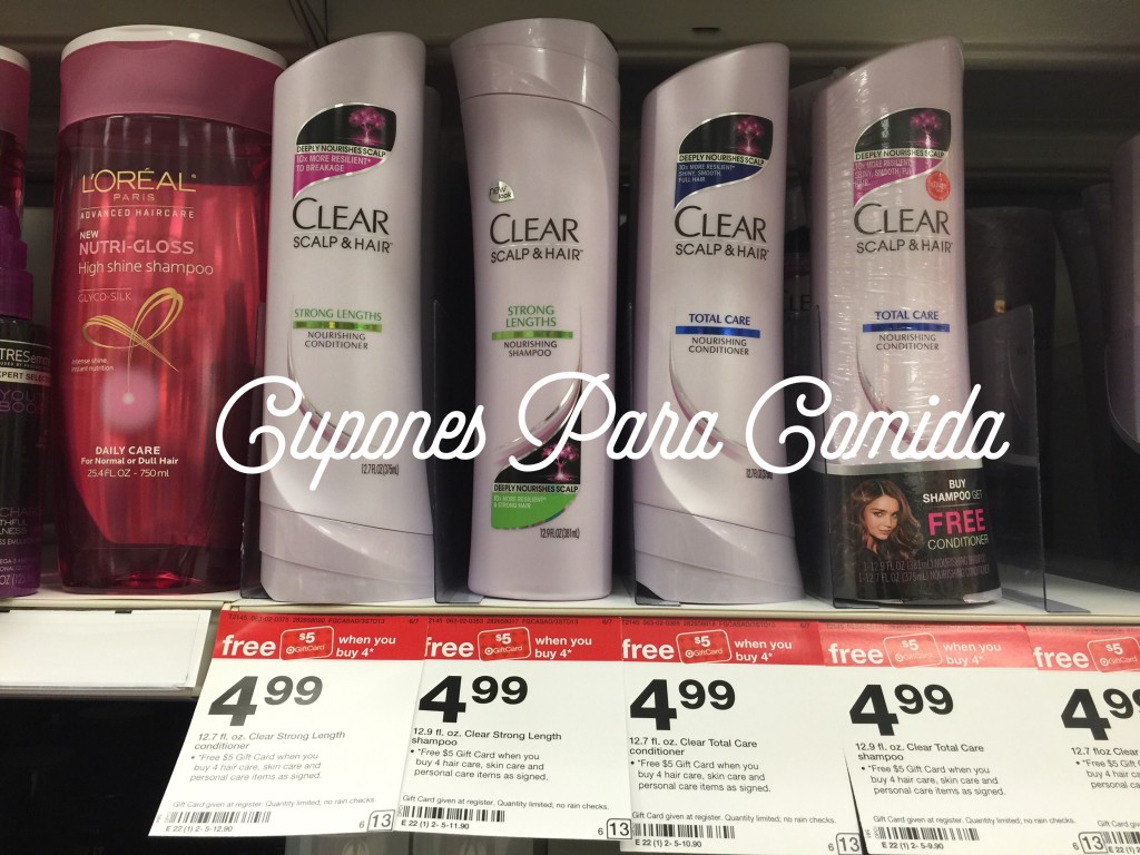 Clear scalp & Hair shampoo 6/8/15