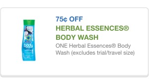 Herbal essences body wash cupon 6/11/15