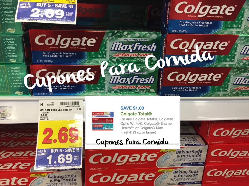 Colgate max fresh toothpaste 6/12/15