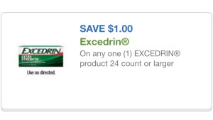 excedrin cupon 6/18/15