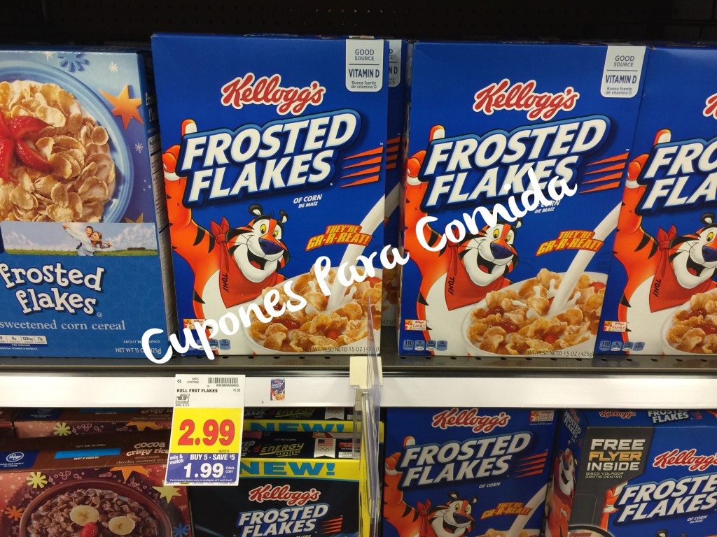 Kellogg's frosted flakes 6/19/15