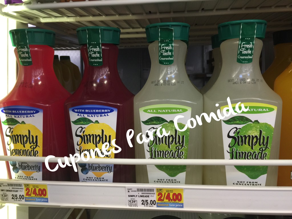 Simply Lemonade 59 oz 6/3/15