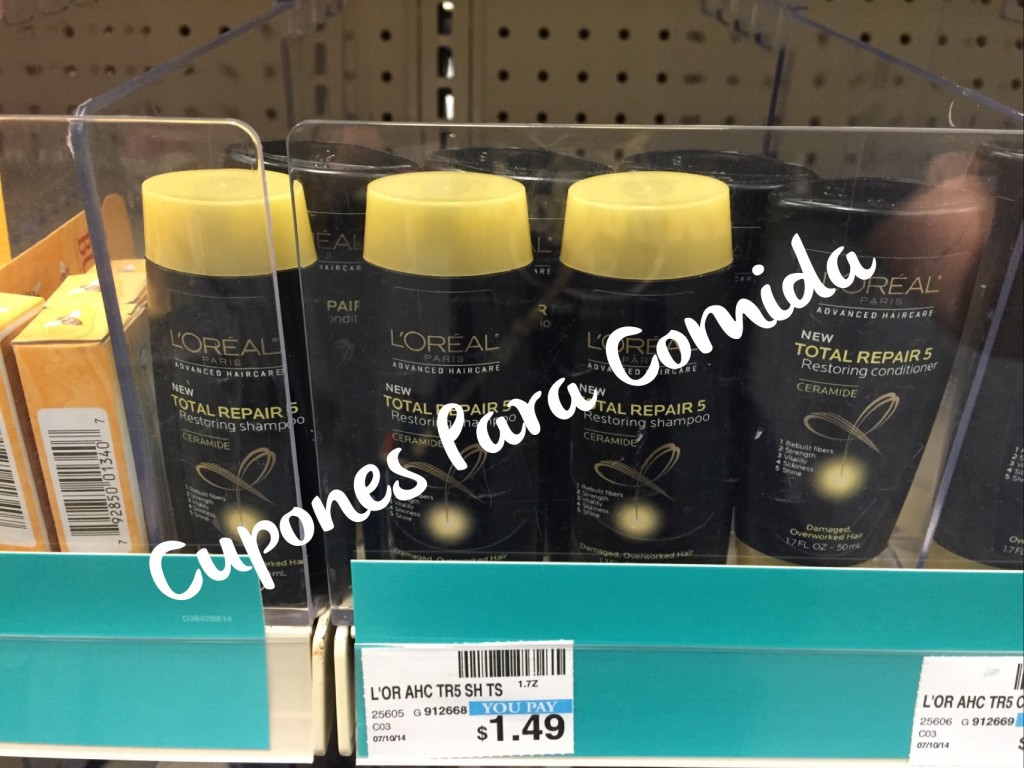 L'Oreal Shampoo 1.7 oz Travel size 6/5/15