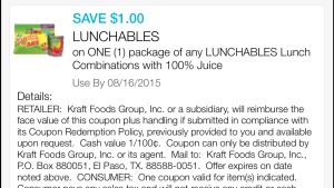 Lunchables 100% Juice 