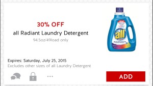 all detergent cartwheel 7/21/15