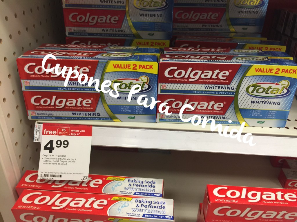 Colgate Total toothpaste 7/27/15