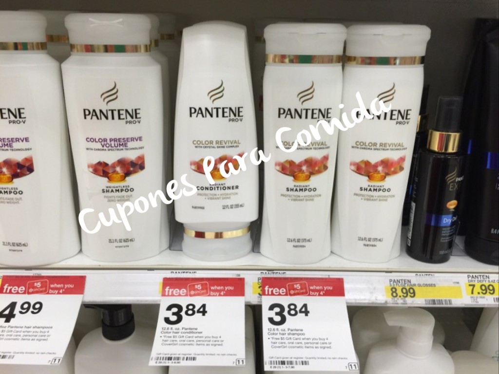 Pantene shampoo 7/5/15