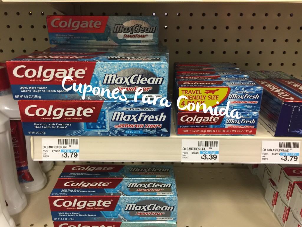 Colgate Max toothpaste 7/6/15