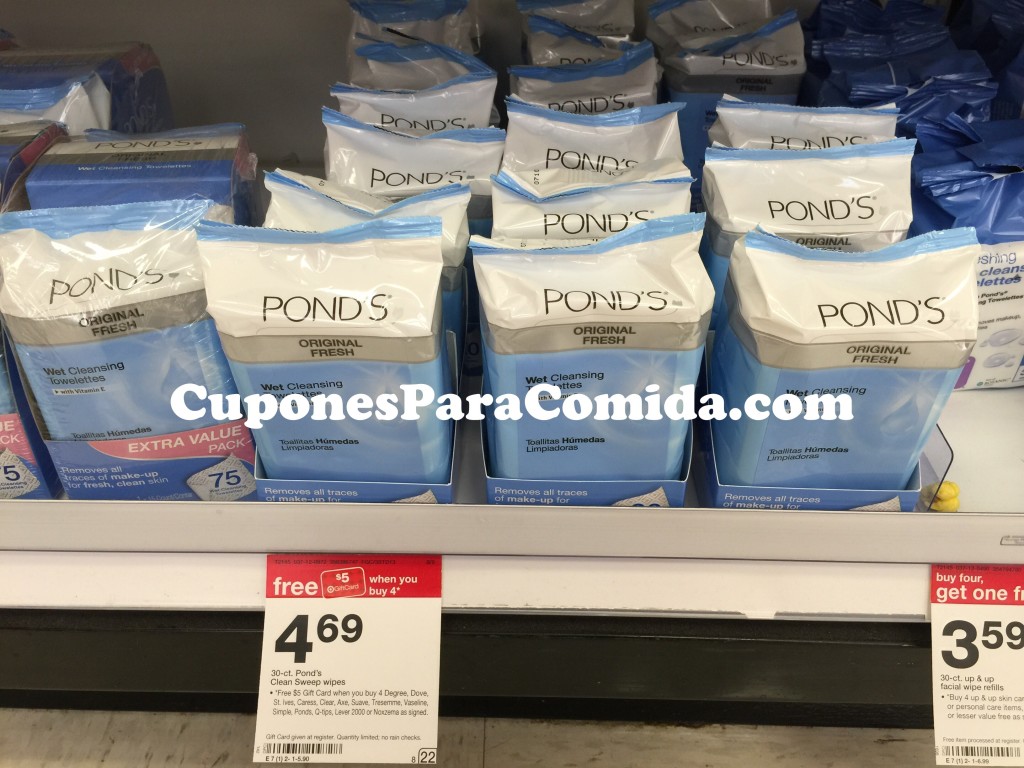 Pond’s Cleansing Towelettes 