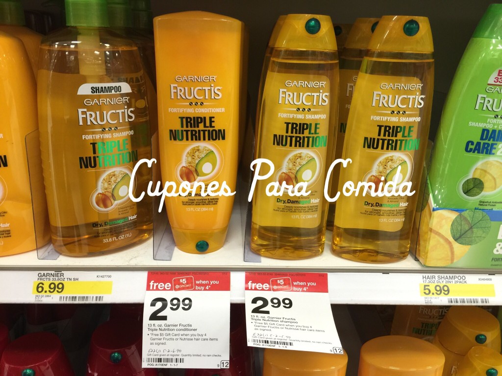 Garnier fructis shampoo 8/9/15