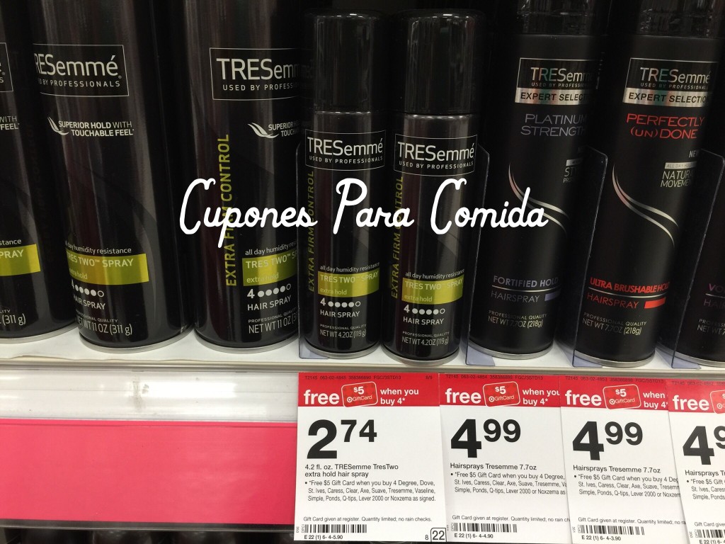 Tresemme hair spray